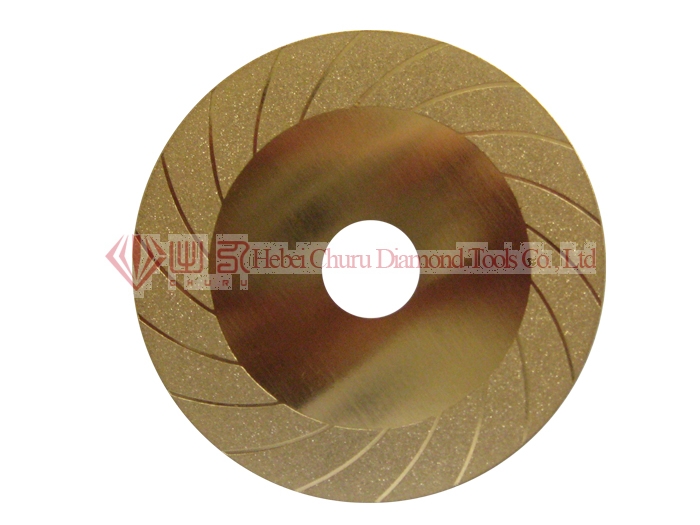 Electroplated Zebra Type Blades